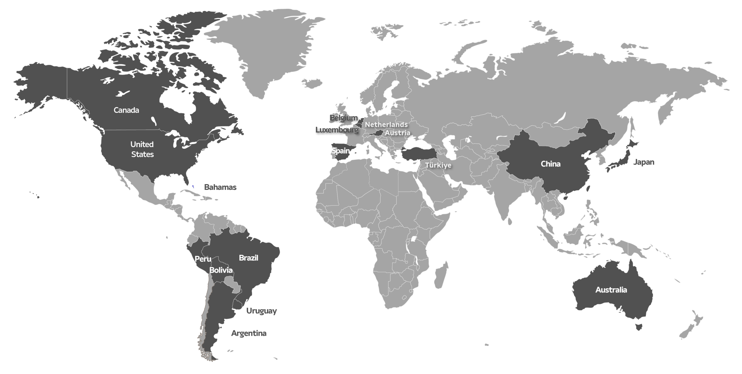 Countries we work in VCTrading: Votorantim Cimentos Trading Countries we work in VCTrading: Votorantim Cimentos Trading